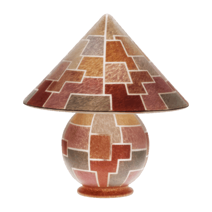 Tischlampe Retro Mosaic Glow