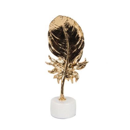 Deko-Figur Golden Leaf Elegance