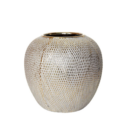 Deko-Vase Oro Mesh Ceramic