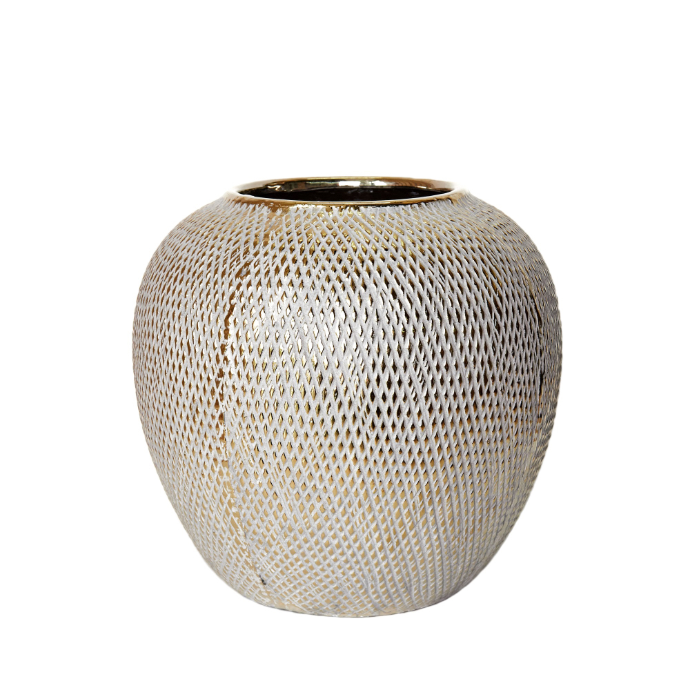 Deko-Vase Oro Mesh Ceramic